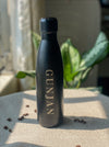 Personalized - Stealth Hydration Black Bottle - LemonadeHome