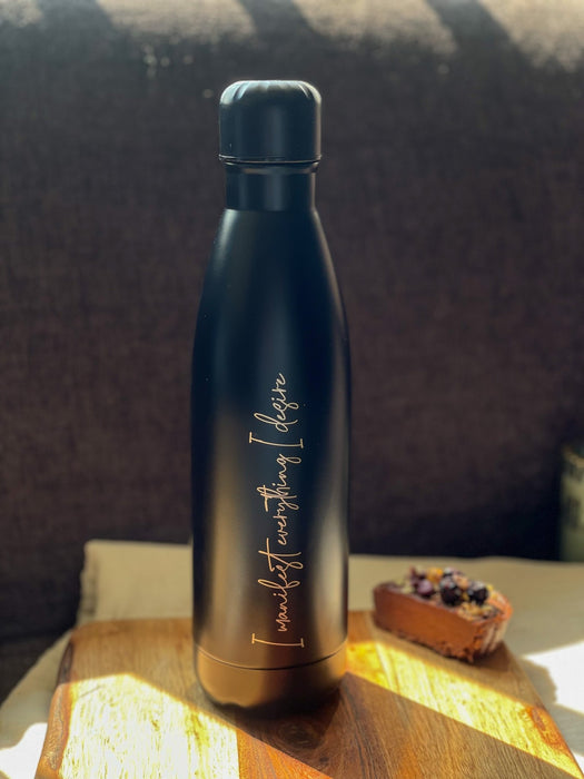 Personalized - Stealth Hydration Black Bottle - LemonadeHome