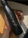 Personalized - Stealth Hydration Black Bottle - LemonadeHome