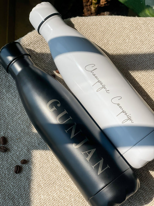 Personalized - Stealth Hydration White Bottle - LemonadeHome