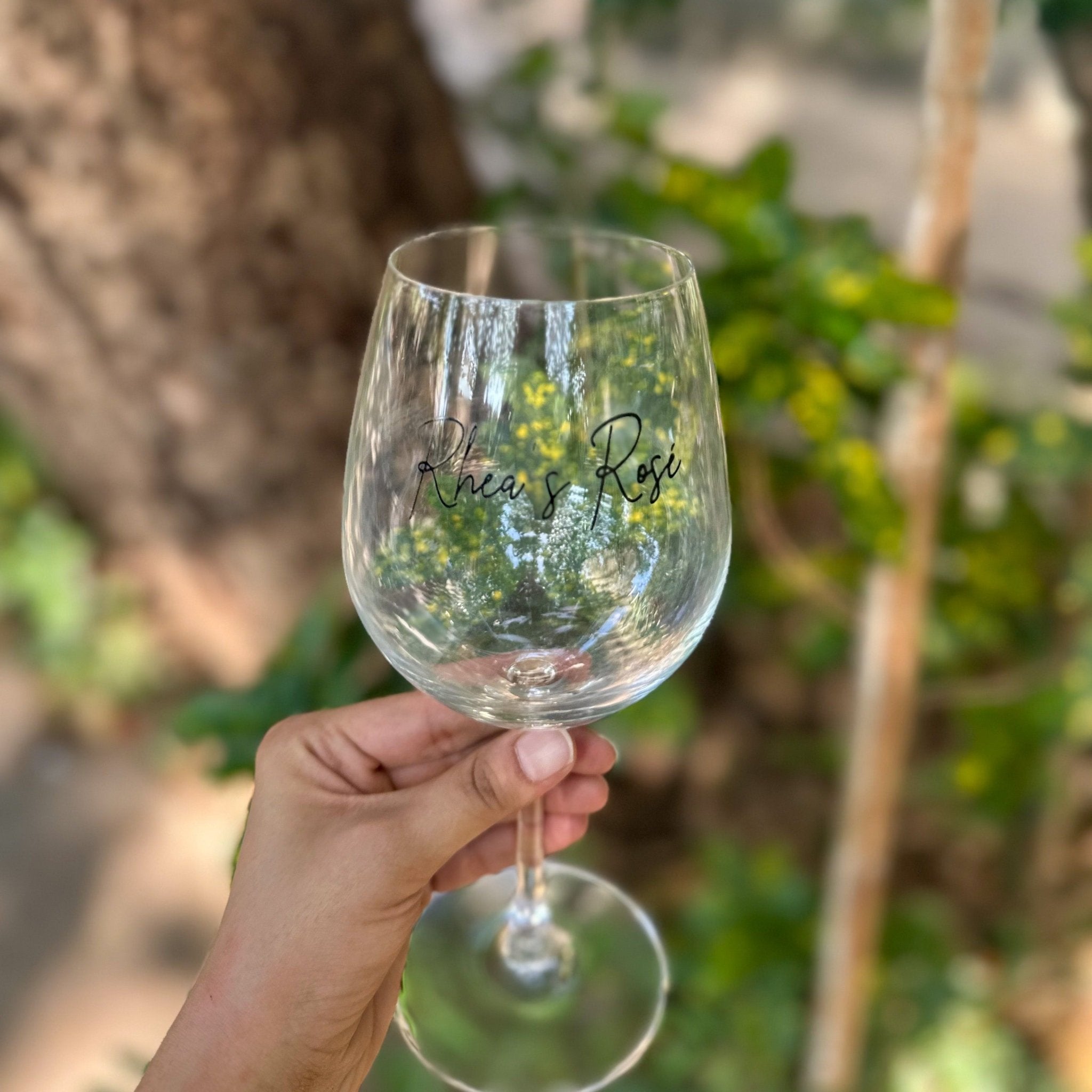 Personalized - Summerset Wine Glass - Set of 1 - LemonadeHome