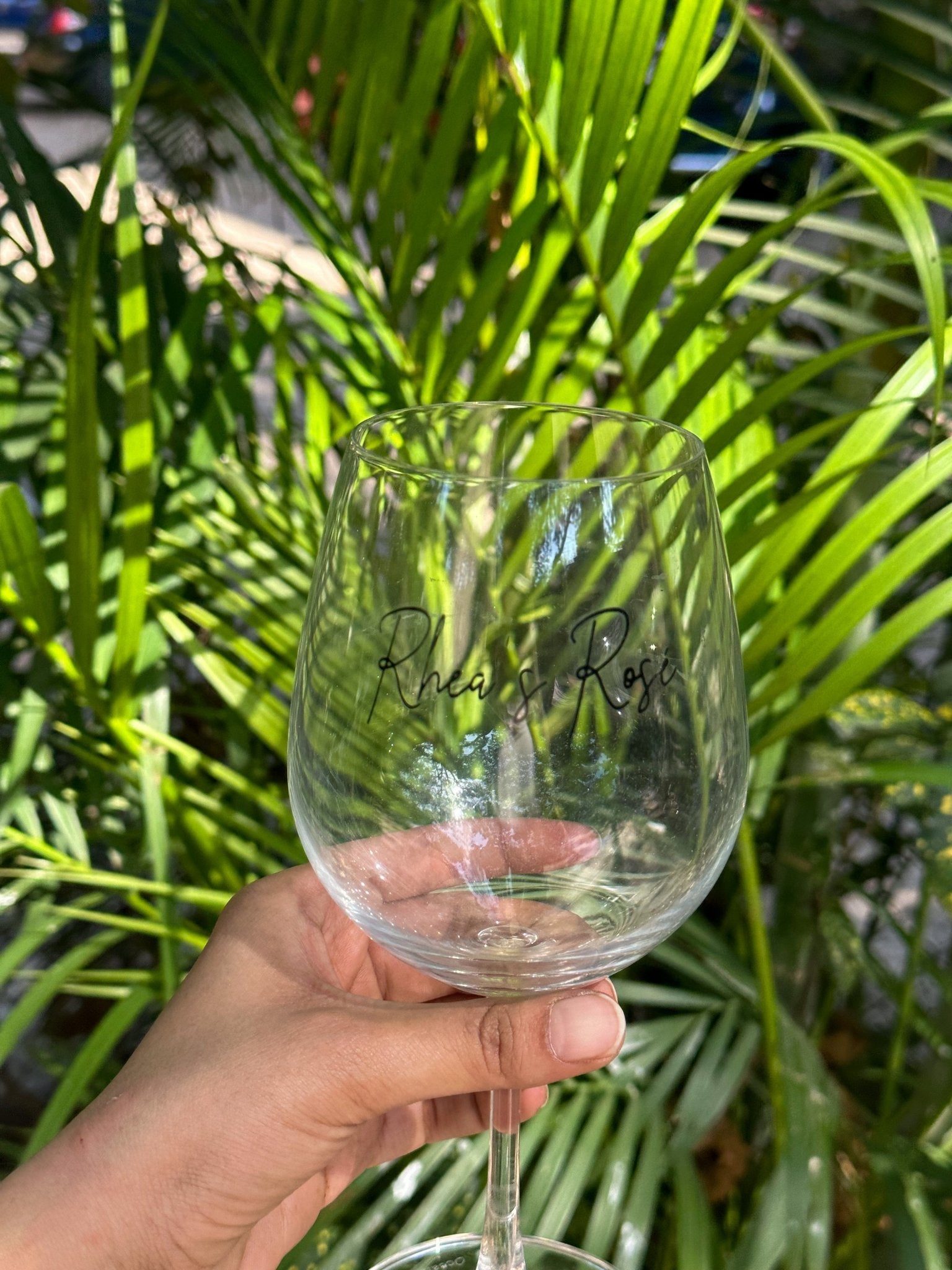 Personalized - Summerset Wine Glass - Set of 1 - LemonadeHome