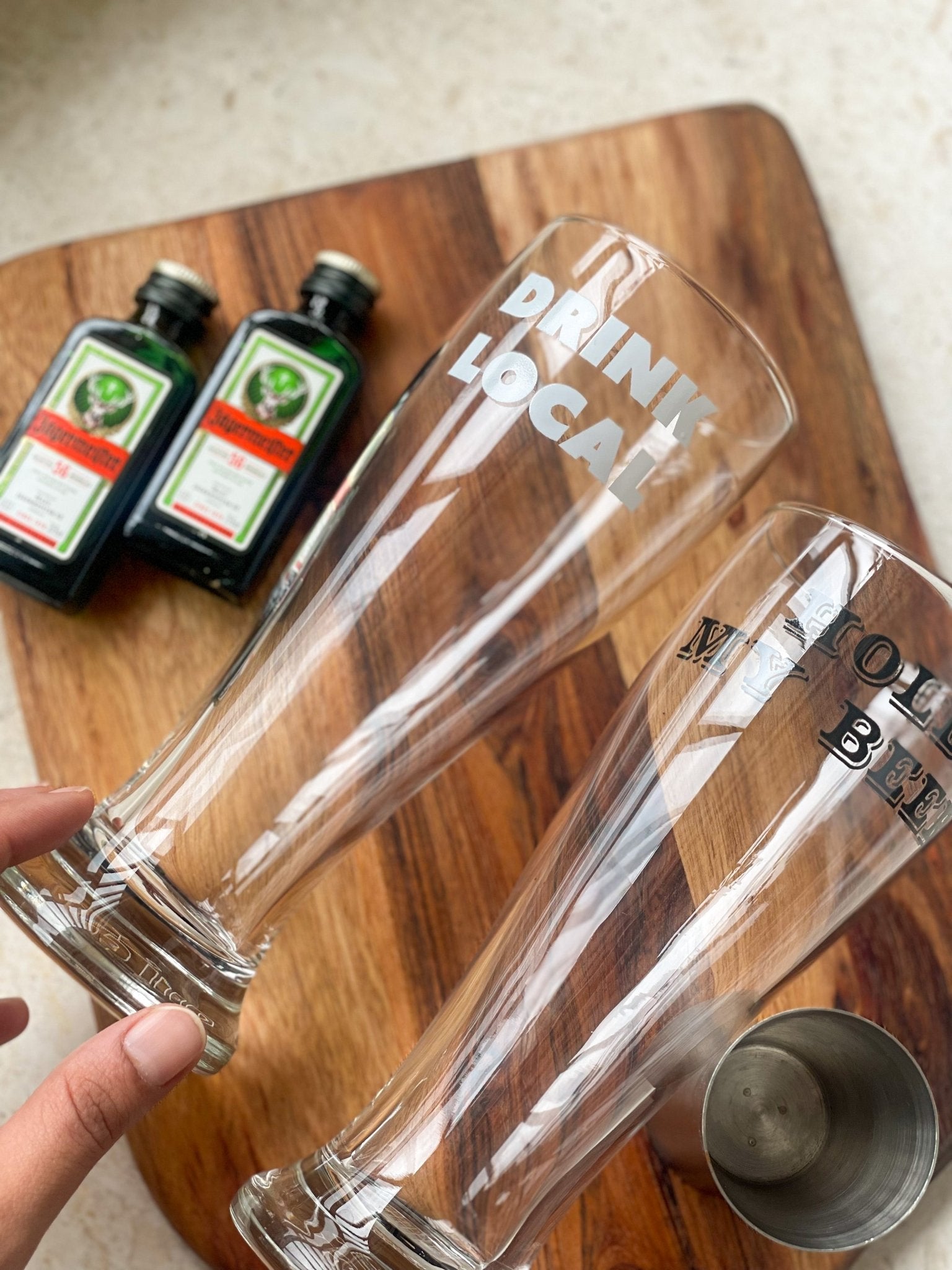 Personalized - The Brewmaster’s Pint Glass - LemonadeHome