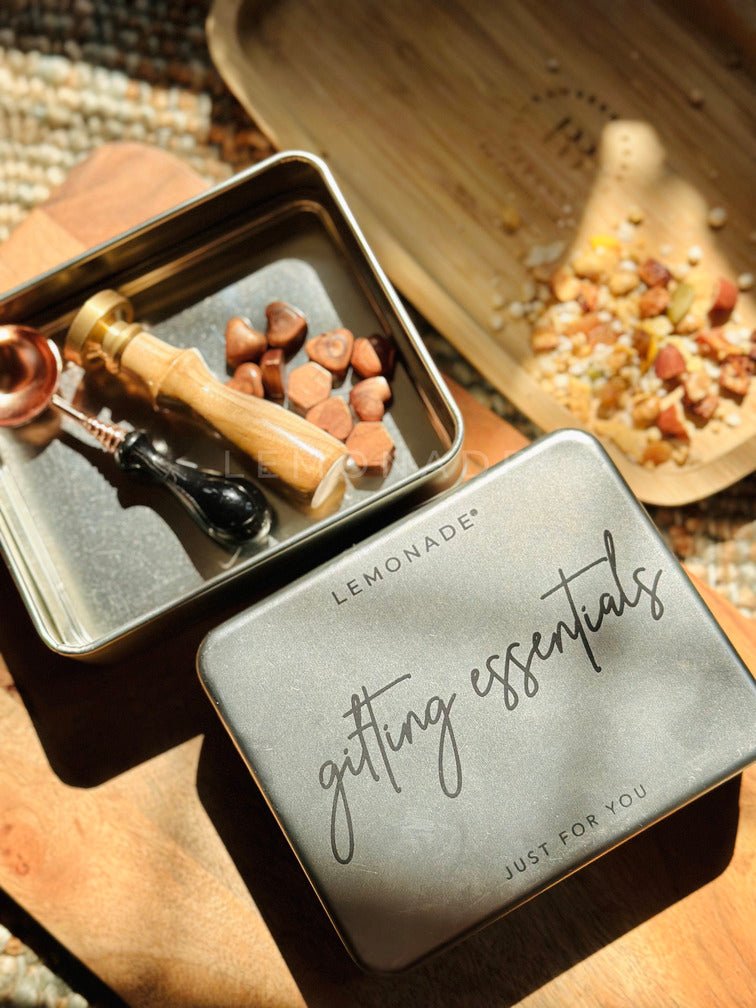 Personalized - The Complete Wax Seal Stamp Kit - LemonadeCustom Stamps