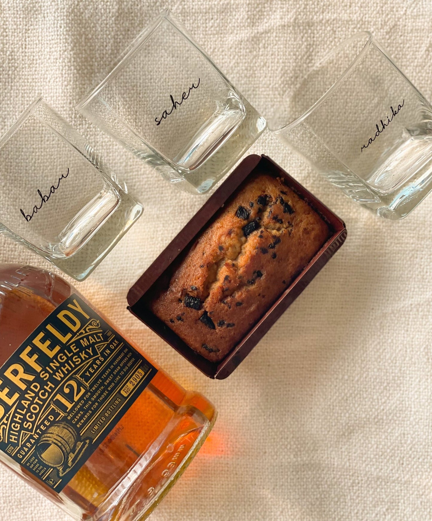 Personalized - The Midnight Pour Whiskey Glasses Pair - Set of 2 - LemonadeHome