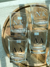 Personalized - The Monogram Noir Whiskey Duo - Set of 2 - LemonadeHome