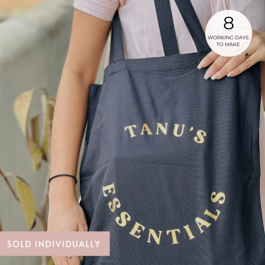 Personalized - Tote Bag - Black - Essentials - LemonadeHome