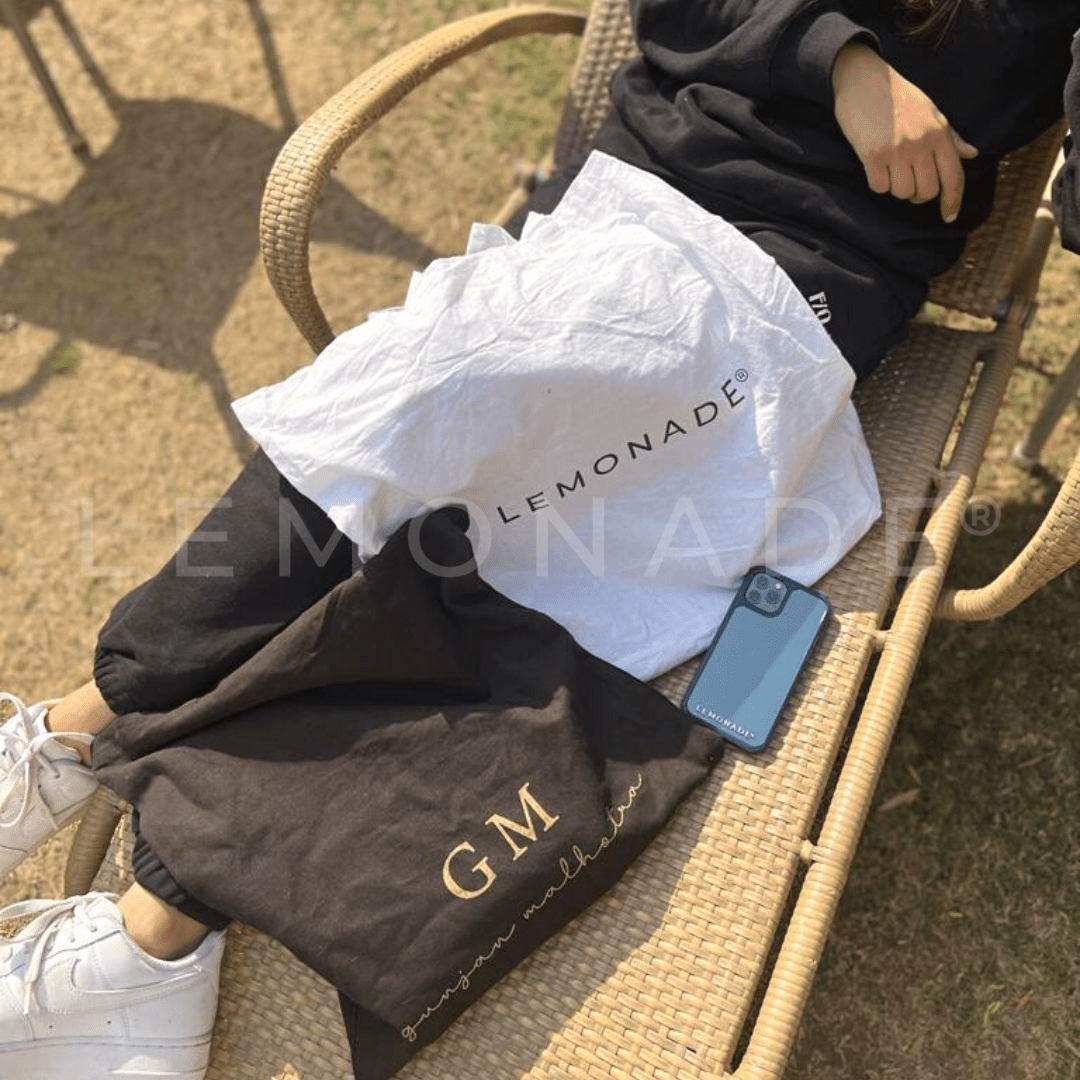 Personalized - Tote Bag - White - LemonadeHome