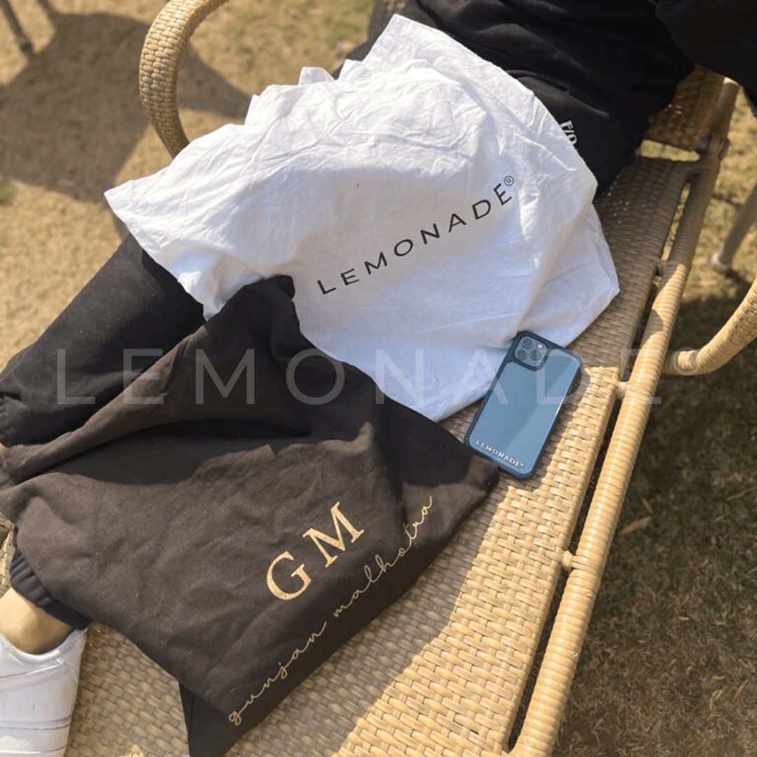 Personalized - Tote Bag - White - LemonadeHome