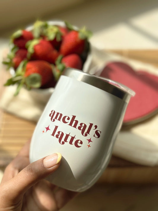Insulated travel mug for coffee, tea, and beverages