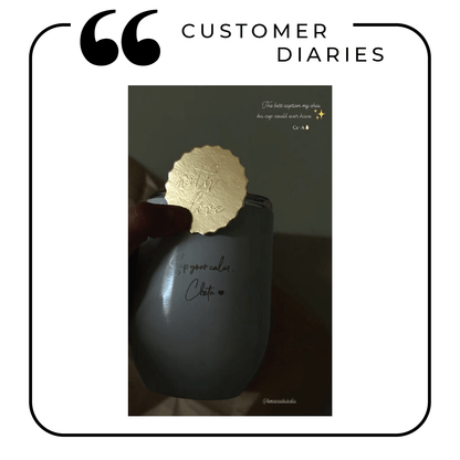 Personalized - Travel Mug - Grace - White - LemonadeHome