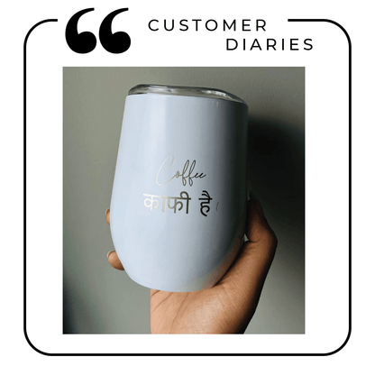 Personalized - Travel Mug - Grace - White - LemonadeHome