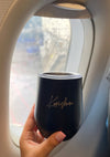 Personalized Travel Mug - Signature - Black - LemonadeHome