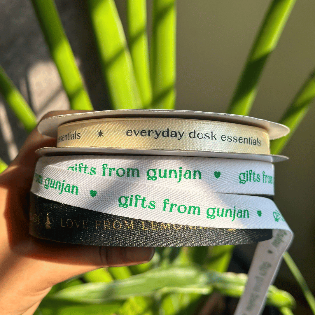 Personalized twill ribbon in vibrant colors for gifts, celebrations, and special events.
White - LemonadeStationery