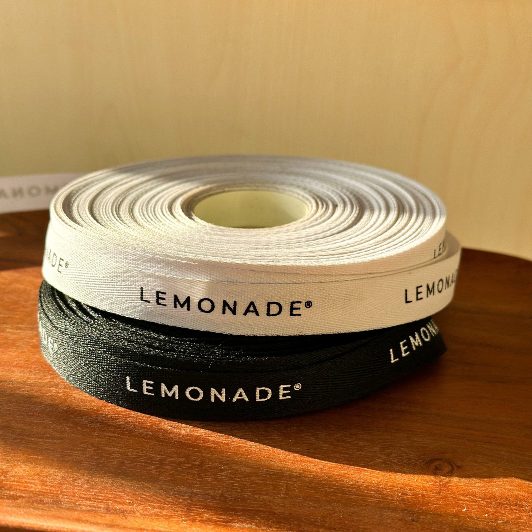 Personalized twill ribbon in vibrant colors for gifts, celebrations, and special events.
White - LemonadeStationery