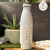 Personalized - Vaccum Bottle - Chalk White - LemonadeHome