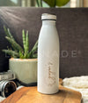 Personalized - Vaccum Bottle - Chalk White - LemonadeHome