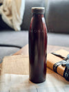 Personalized - Vaccum Bottle - Mahogany - LemonadeHome