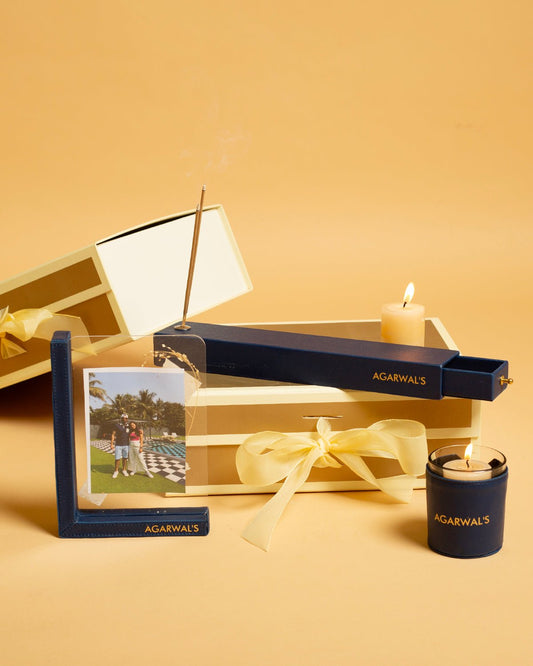 Personalized Vegan Leather Gift Box - Lemonade