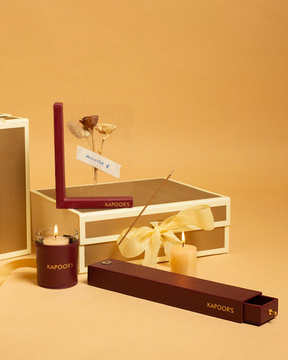Personalized Vegan Leather Gift Box - Lemonade