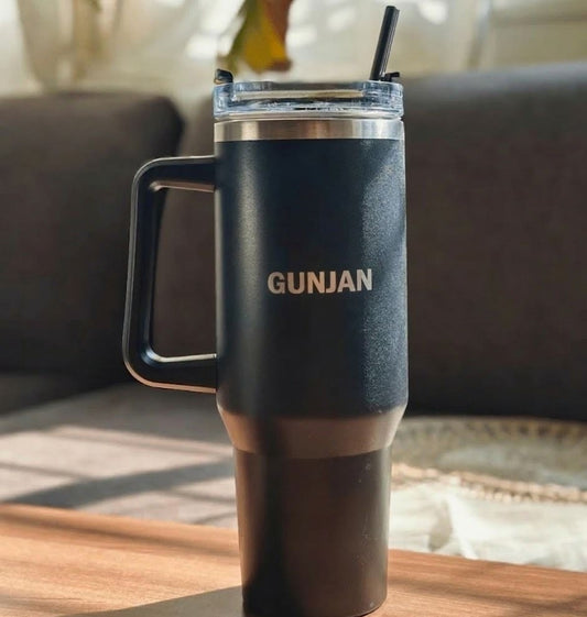 Personalized - Voyager Expedition Sipper - Black - LemonadeHome