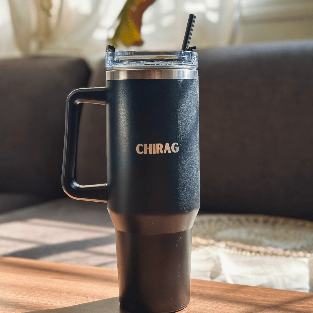 Personalized - Voyager Expedition Sipper - Black - LemonadeHome