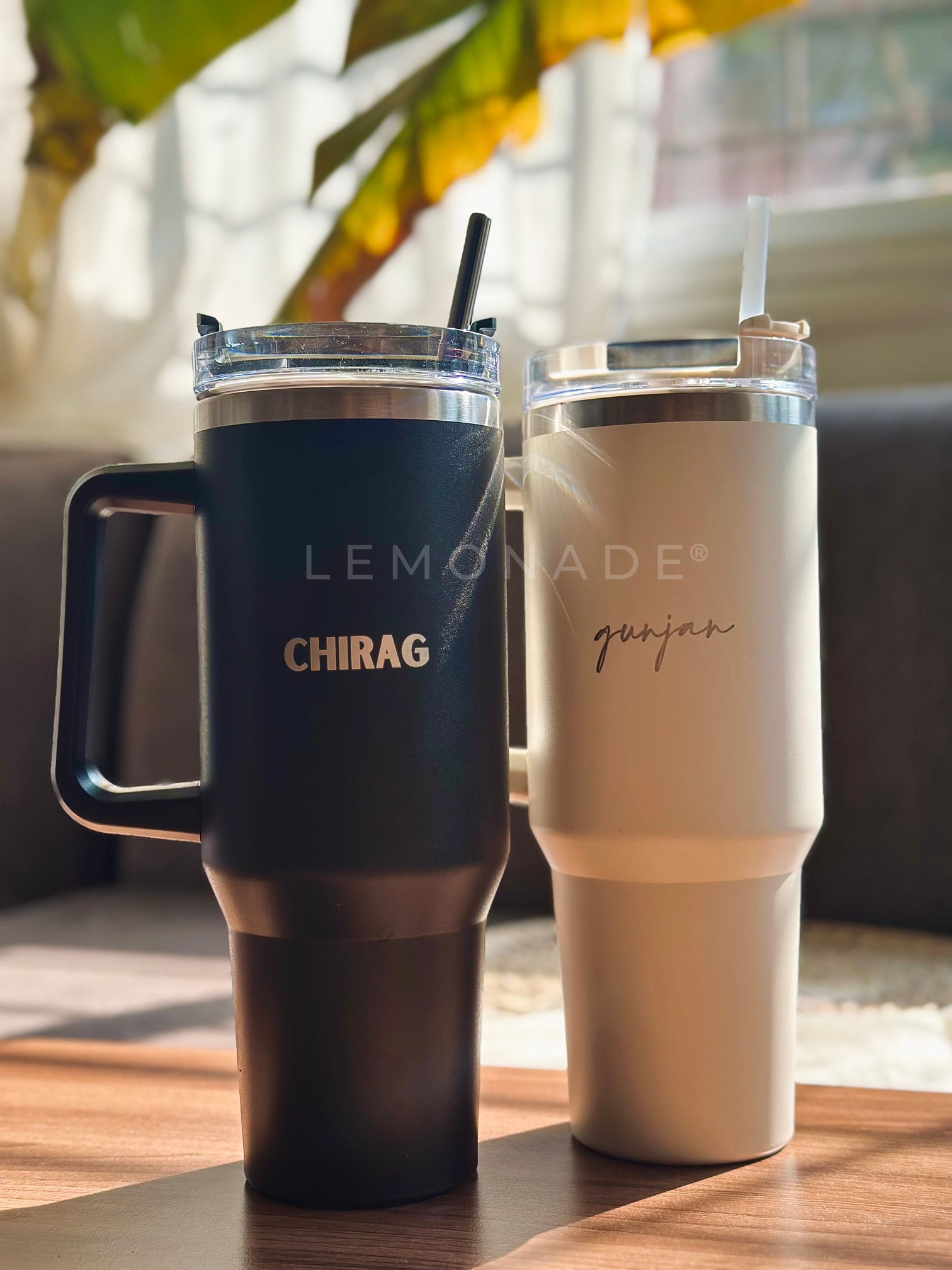 Personalized - Voyager Expedition Sipper - Black - LemonadeHome