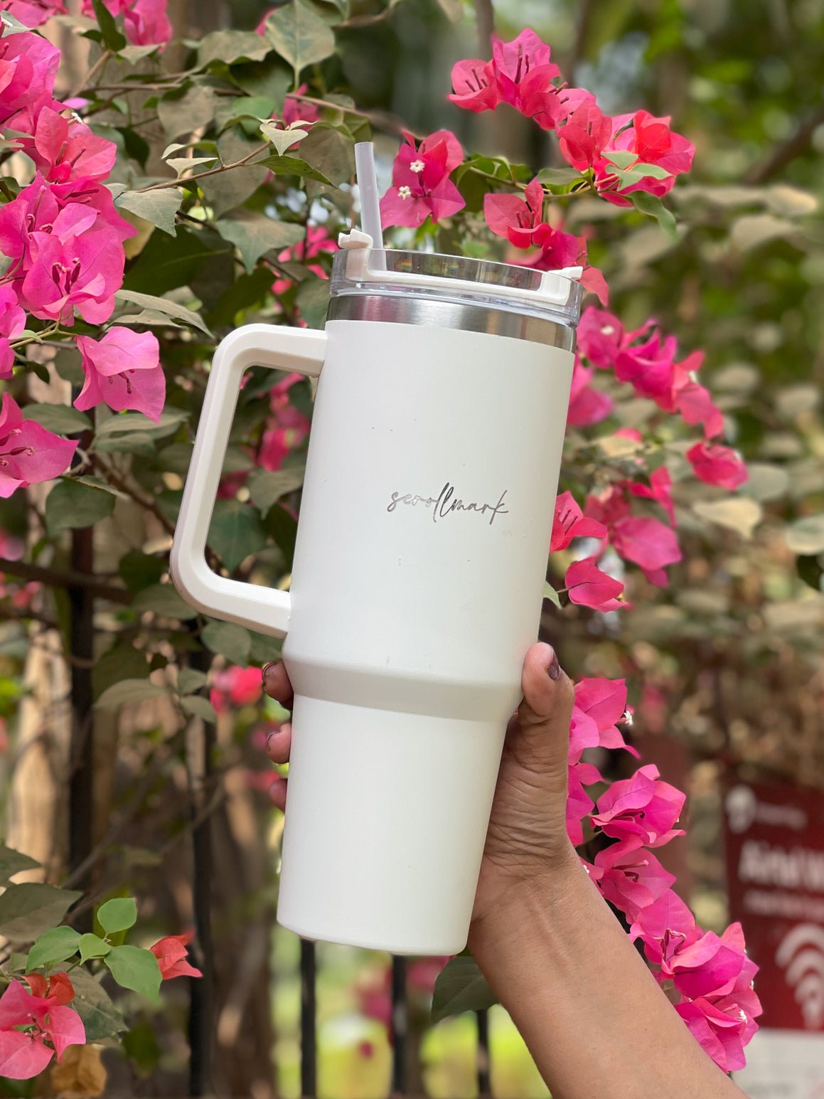 Personalized - Voyager Expedition Sipper - White - LemonadeHome