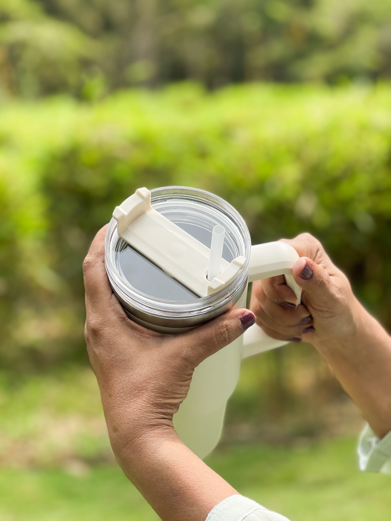 Personalized - Voyager Expedition Sipper - White - LemonadeHome