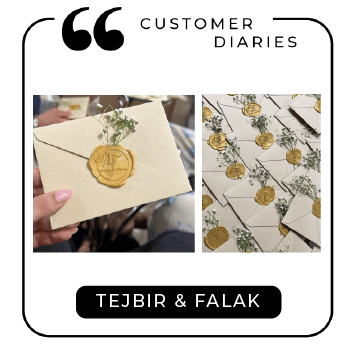 Personalized - Wax Seal Stamp and Self Adhesive | Peel - n - Stick Wax Stickers - LemonadeCustom Stamps