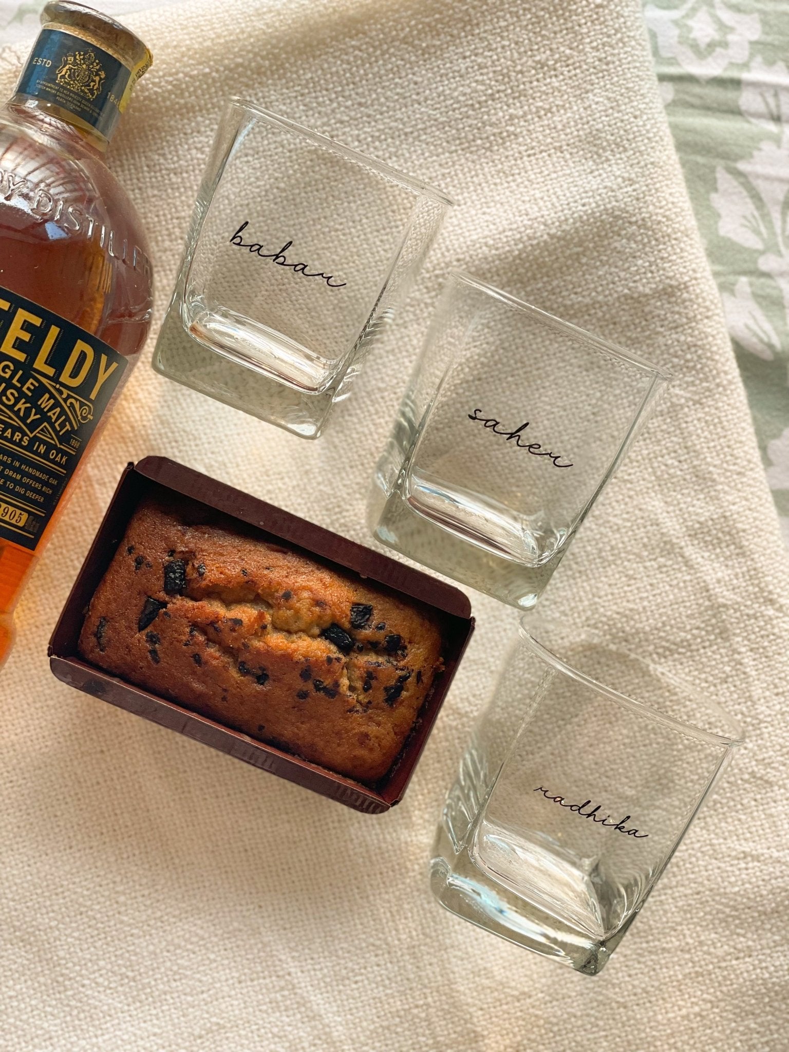 Personalized - Whiskey Glass - Set of 1 - LemonadeHome