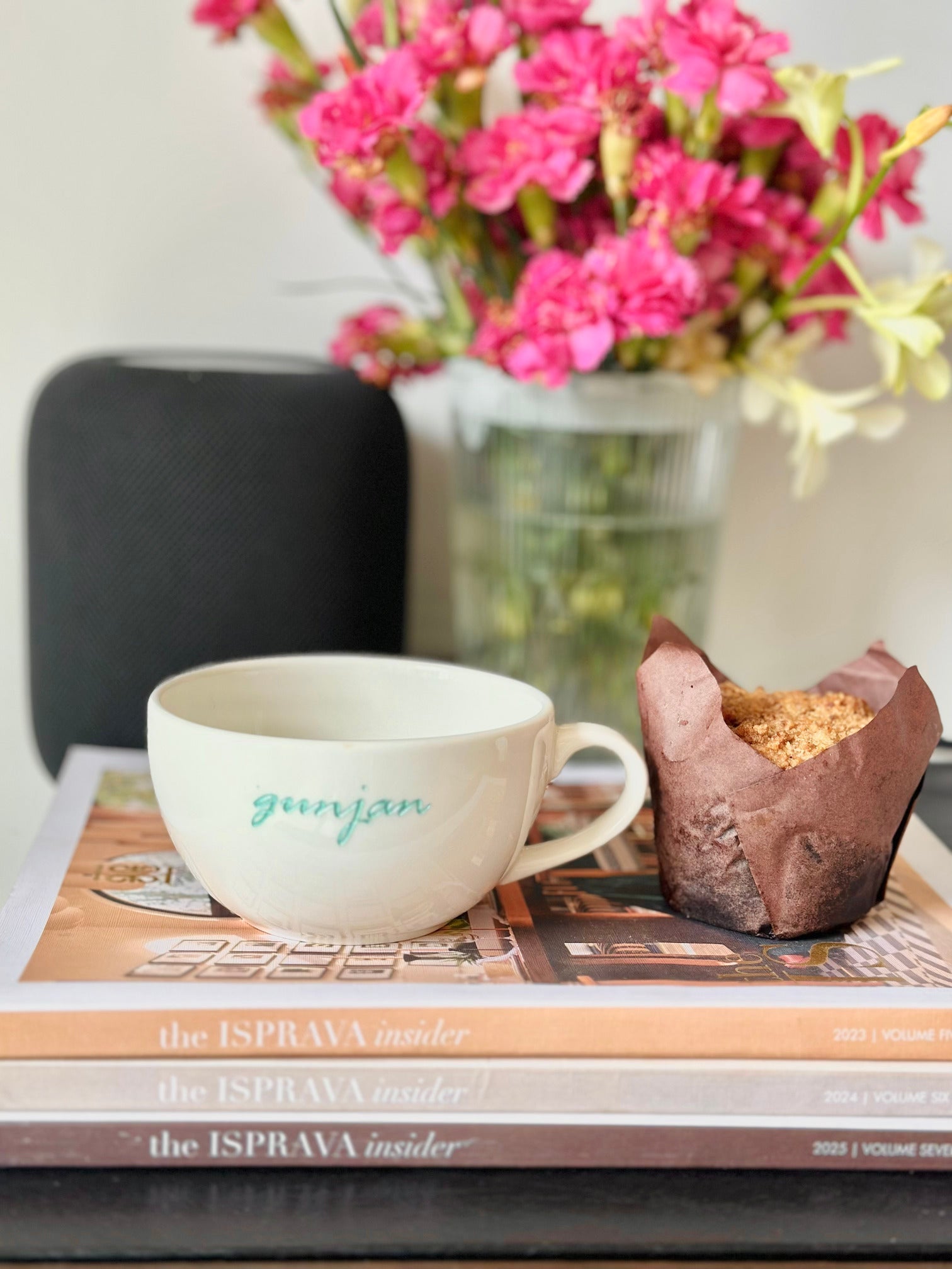 Personalized White Cappuccino Mug | Custom Ceramic Coffee Mug with Name | Artisan Collection - Cursive - LemonadeHome
