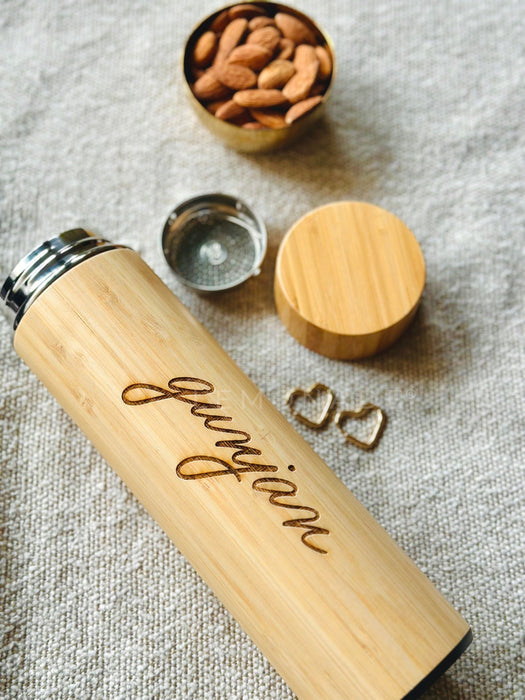 Personalized - Wooden Bottle - LemonadeHome