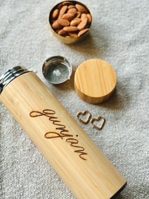 Personalized - Wooden Bottle - LemonadeHome