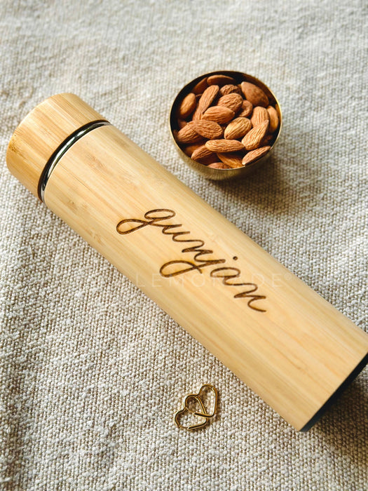 Personalized - Wooden Bottle - LemonadeHome