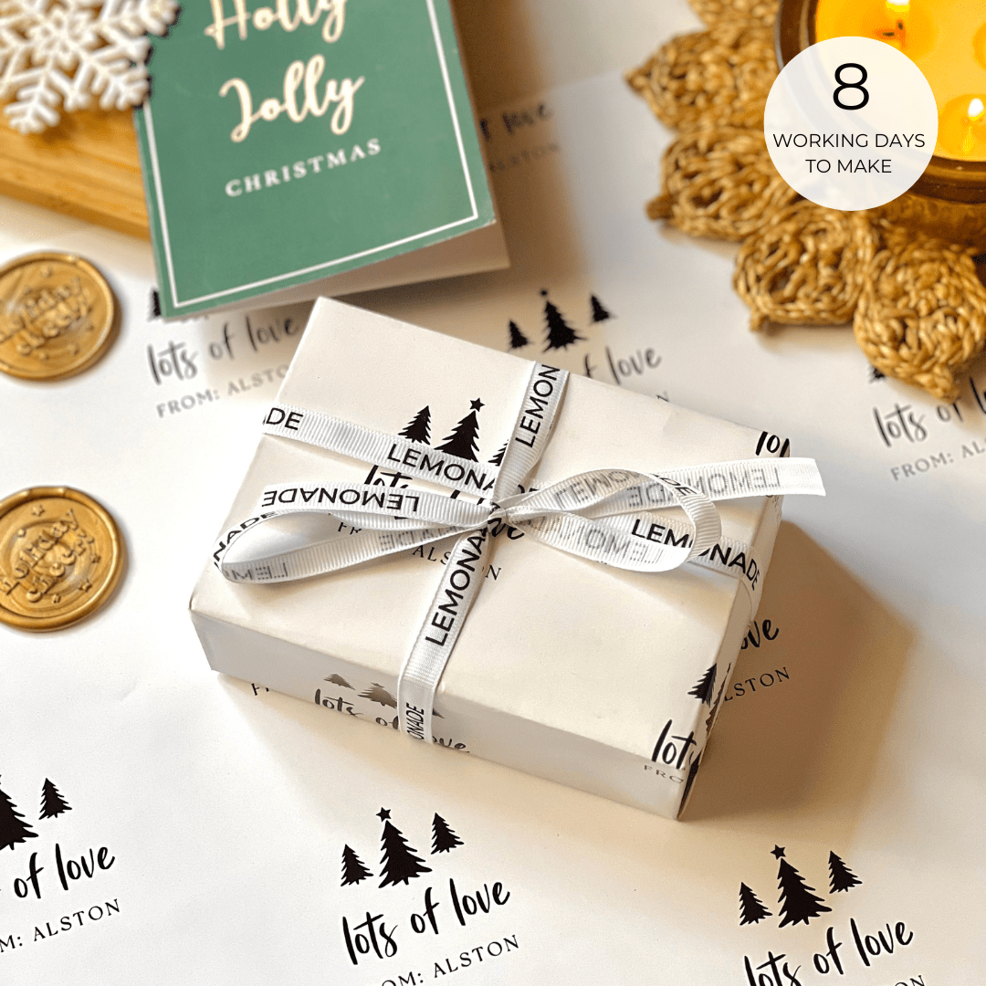 Personalized Wrapping Paper Lots of Love