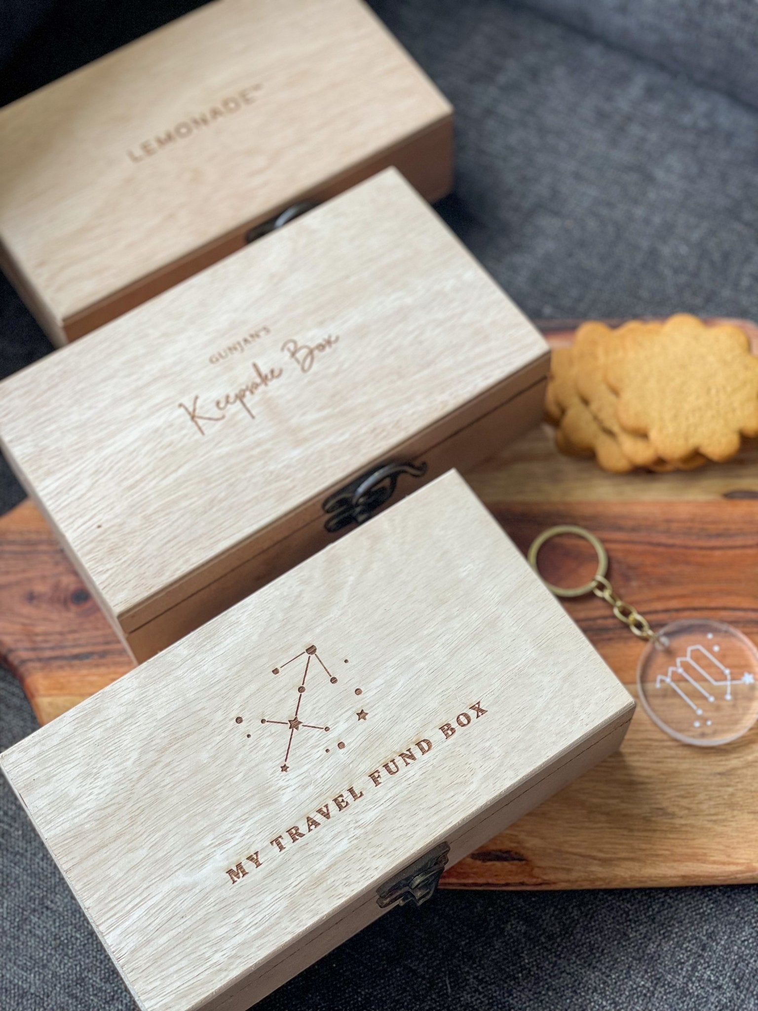 Personalized - Zodiac - Wooden Box | MDF Wooden Box - LemonadeHome