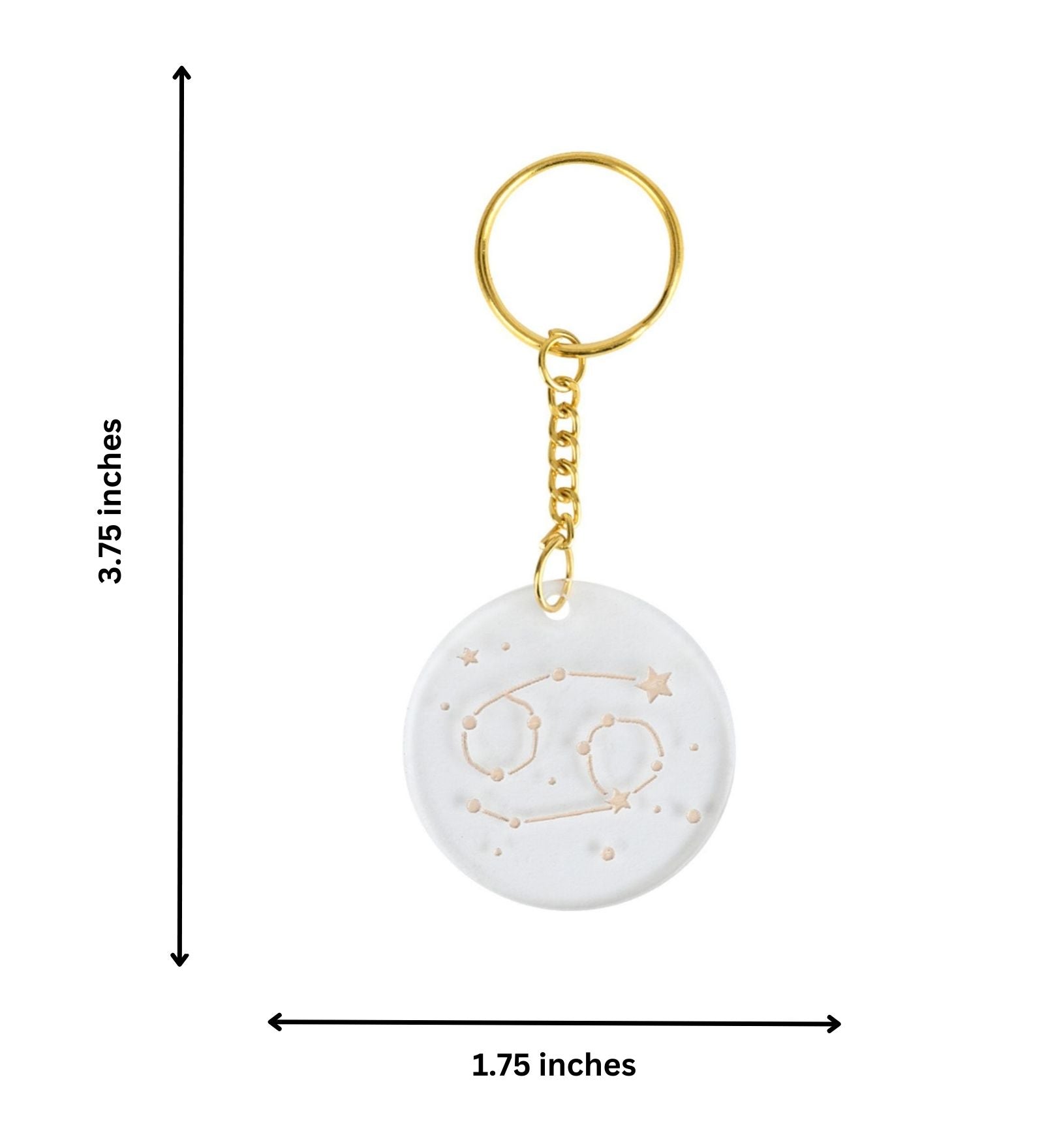 Pre Design - Acrylic Keychain - Zodiac Sign - LemonadeHome