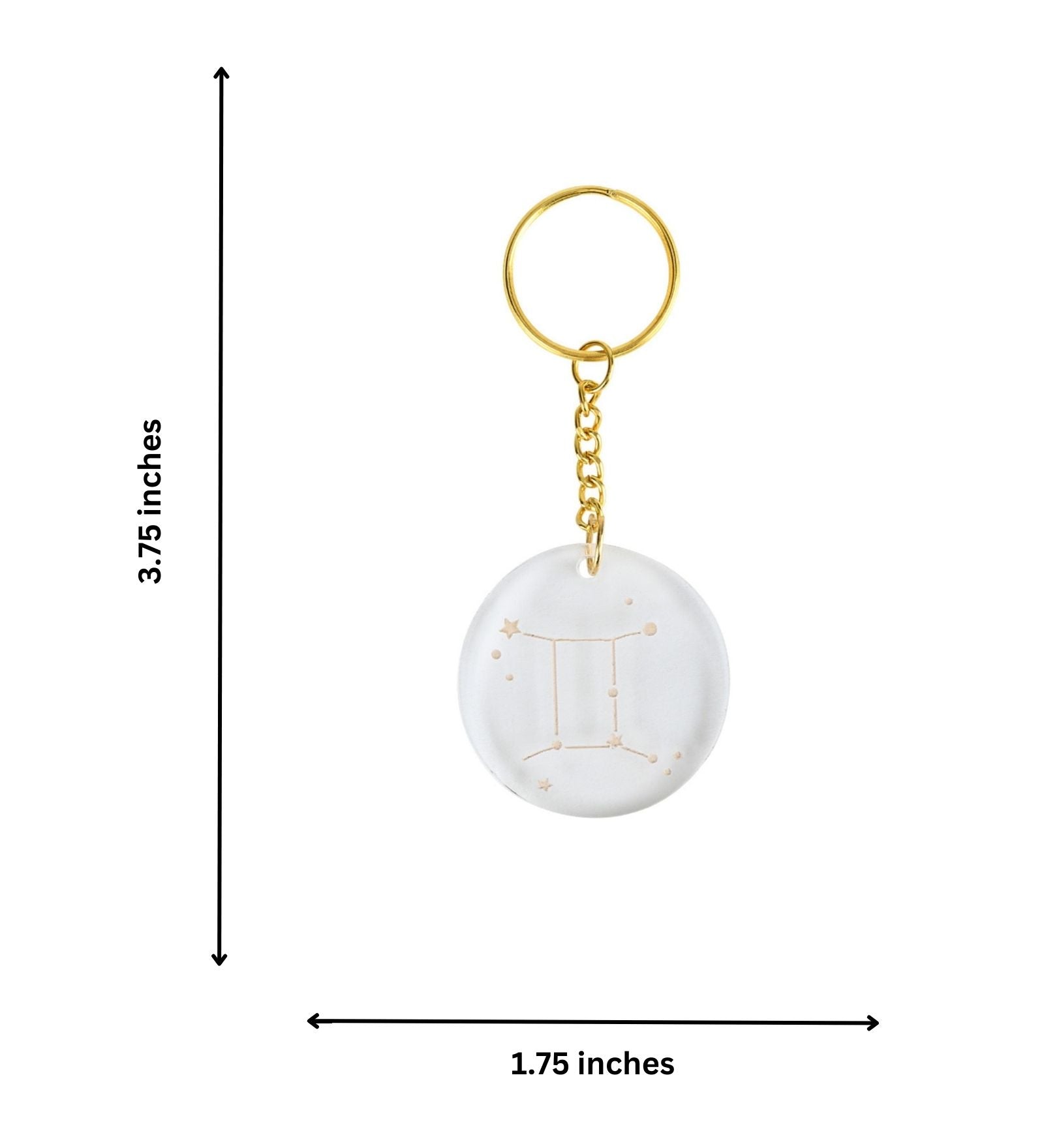 Pre Design - Acrylic Keychain - Zodiac Sign - LemonadeHome