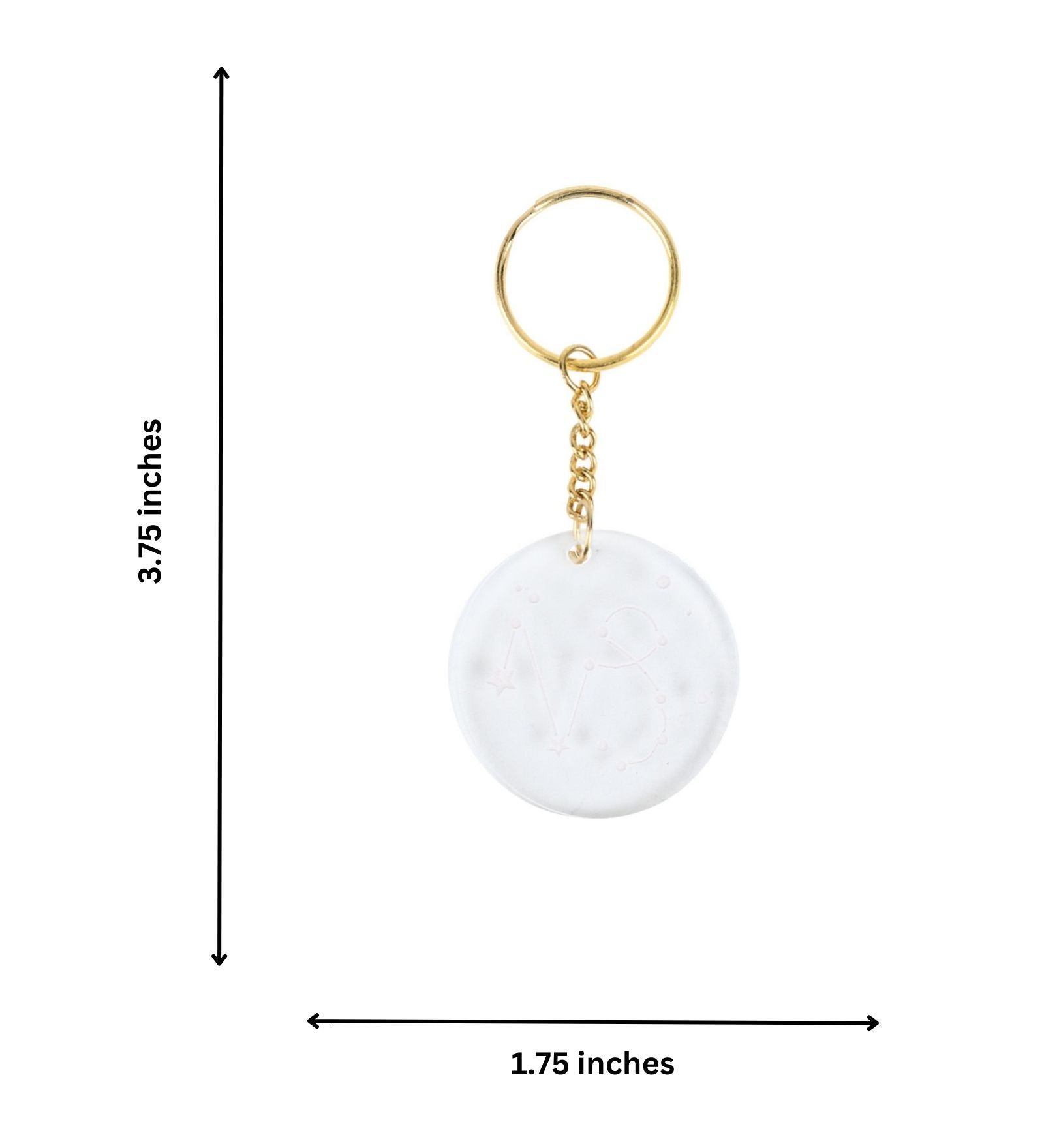 Pre Design - Acrylic Keychain - Zodiac Sign - LemonadeHome