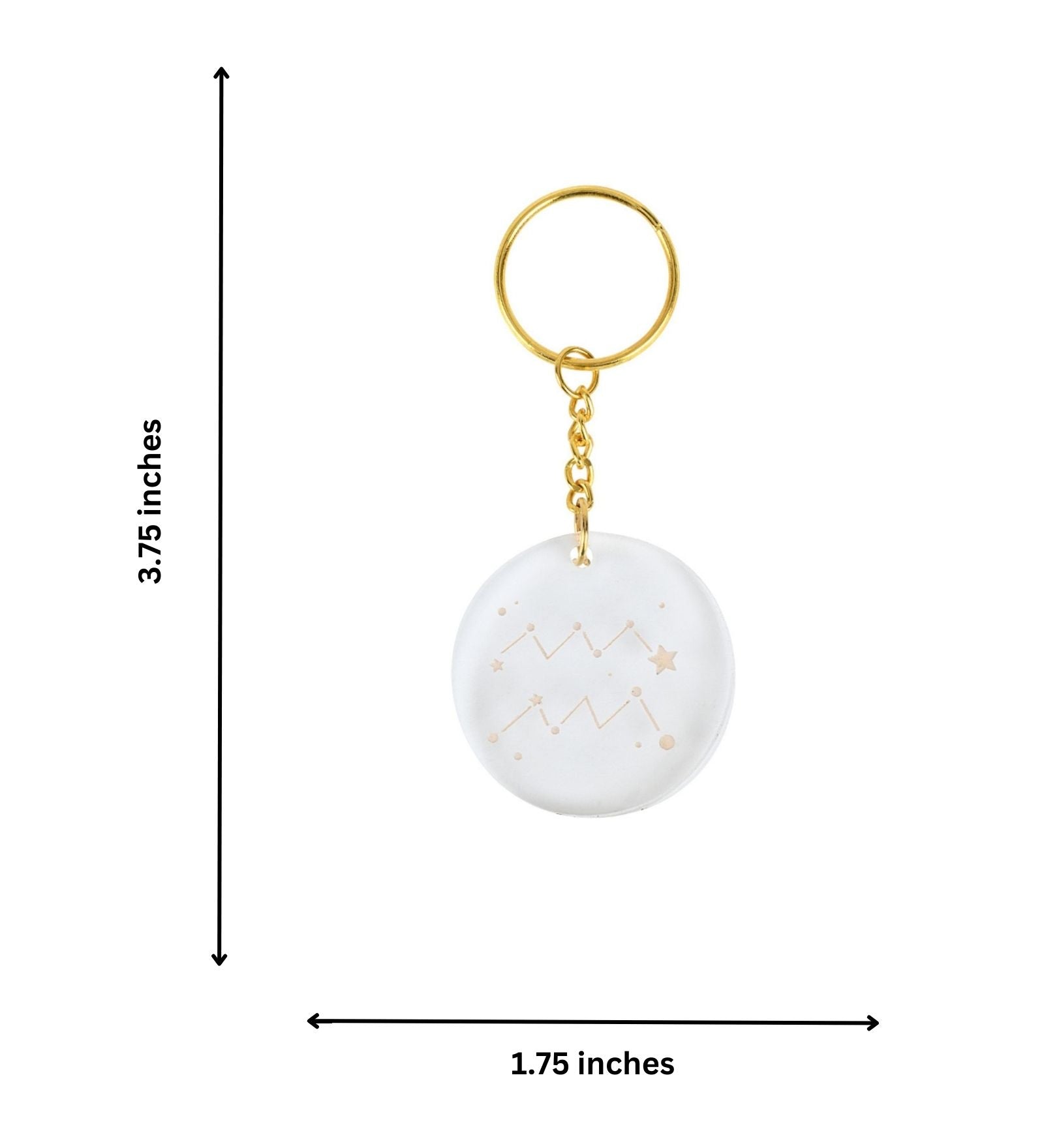 Pre Design - Acrylic Keychain - Zodiac Sign - LemonadeHome