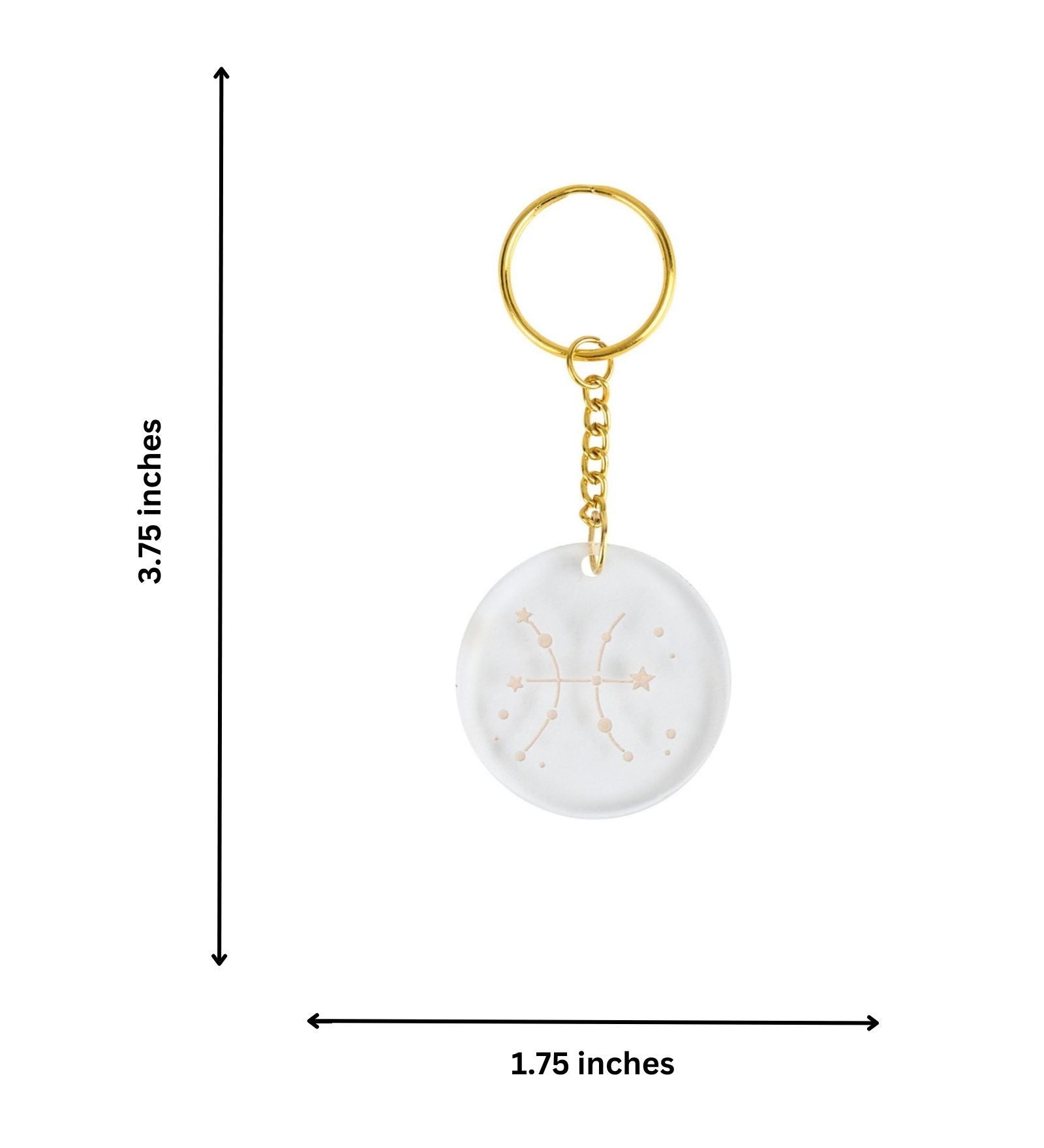 Pre Design - Acrylic Keychain - Zodiac Sign - LemonadeHome