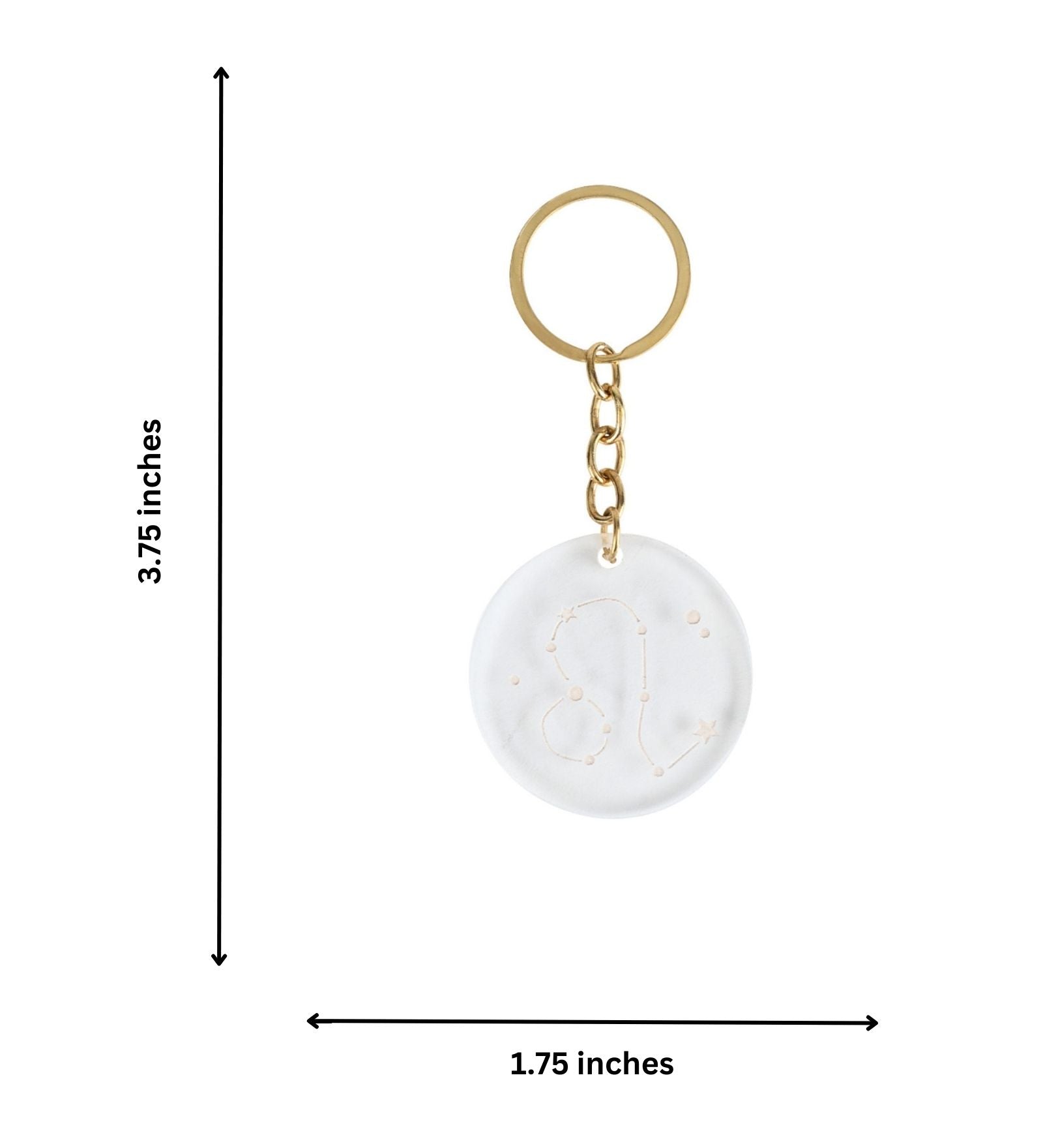 Pre Design - Acrylic Keychain - Zodiac Sign - LemonadeHome