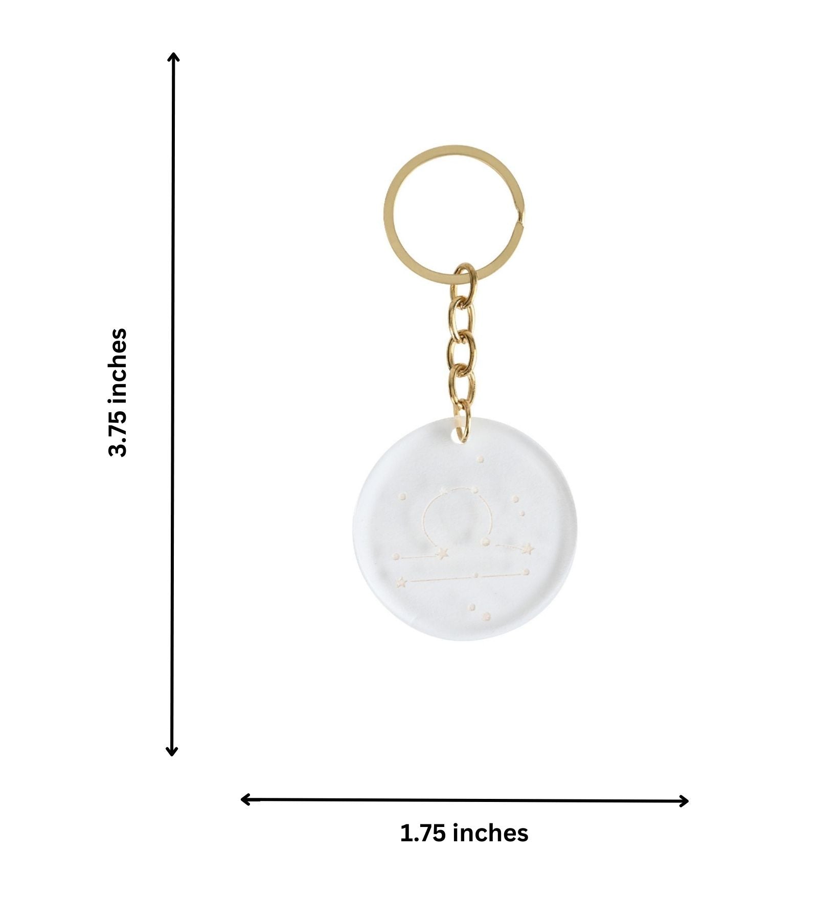 Pre Design - Acrylic Keychain - Zodiac Sign - LemonadeHome