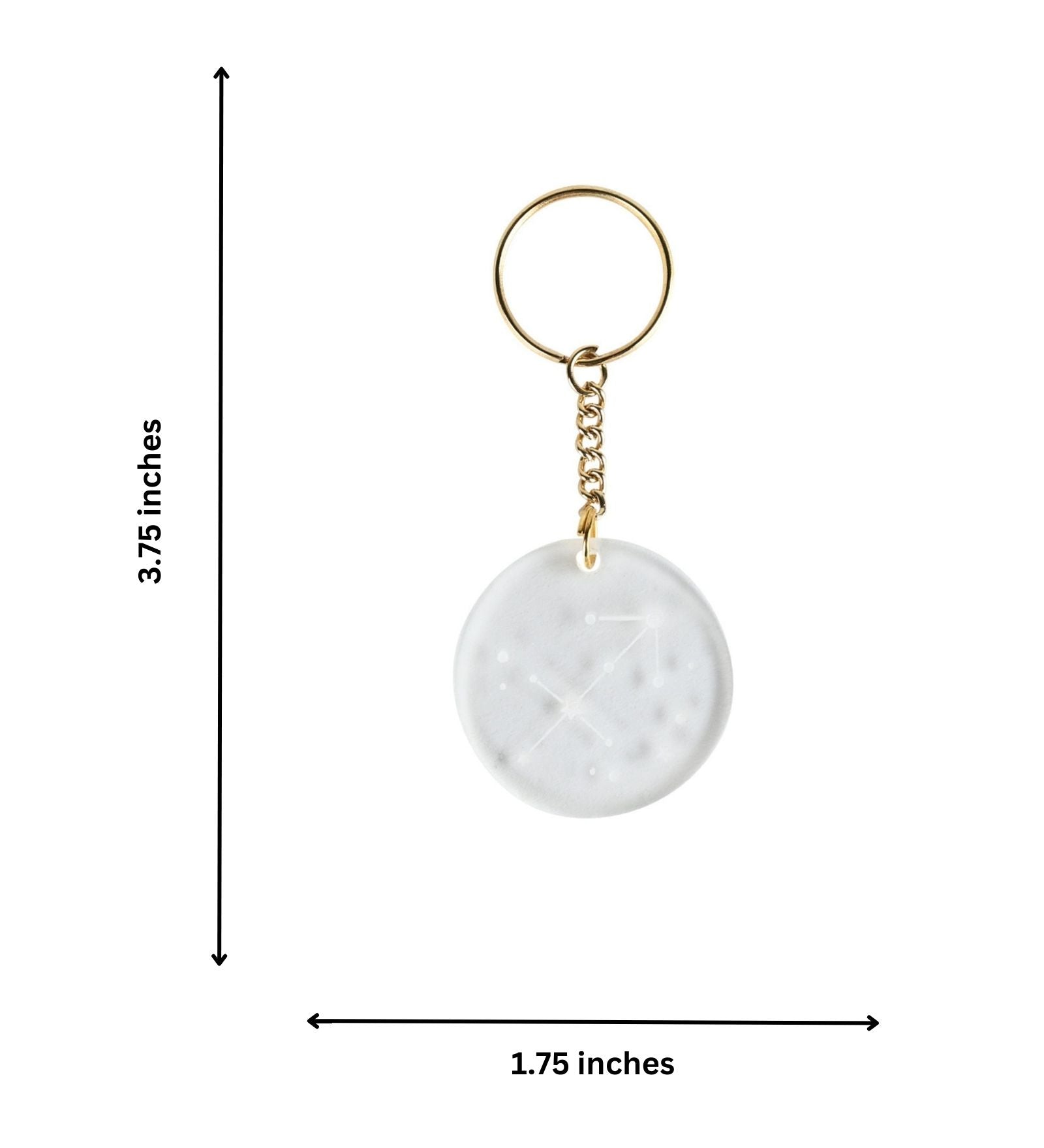 Pre Design - Acrylic Keychain - Zodiac Sign - LemonadeHome