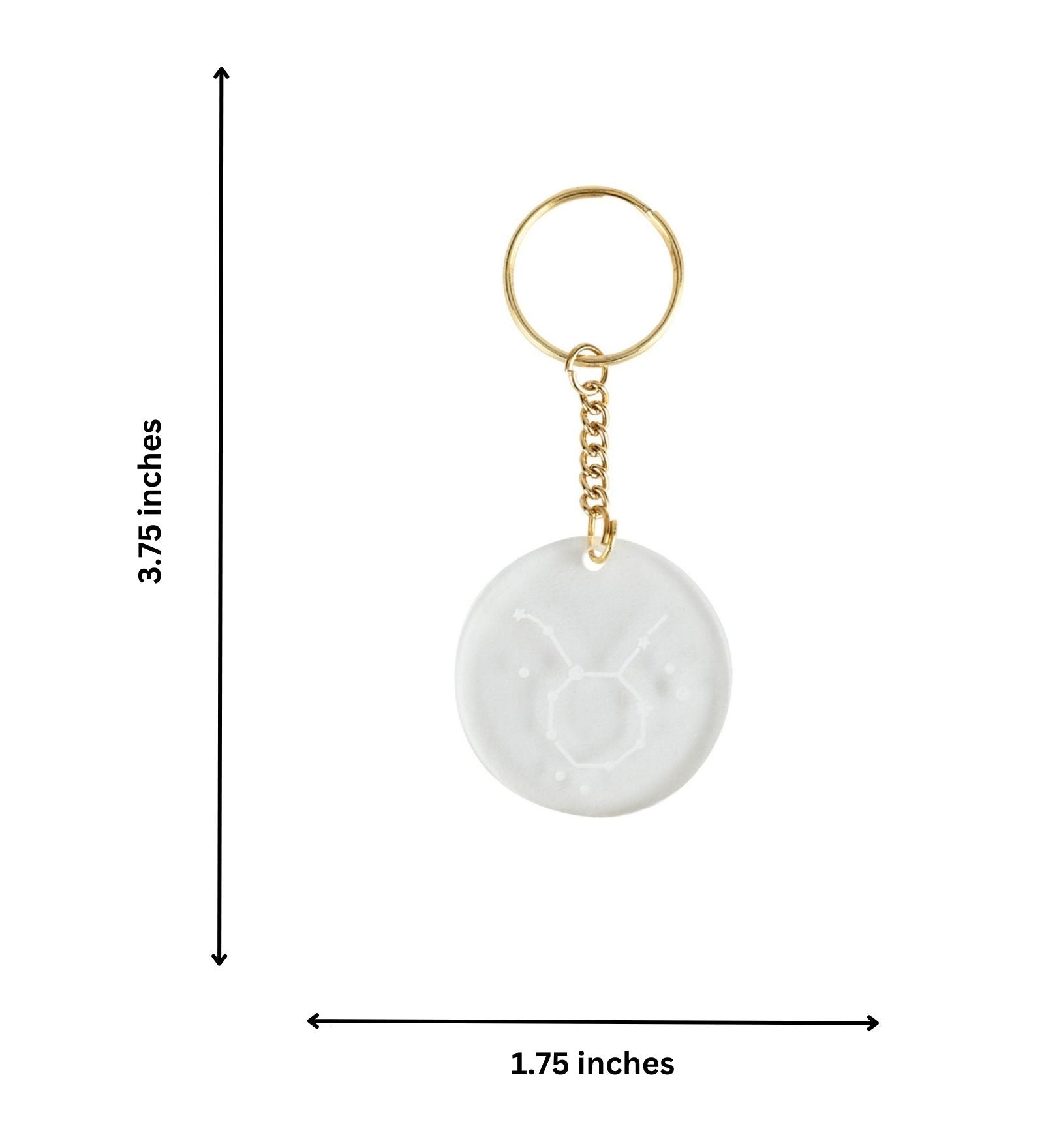 Pre Design - Acrylic Keychain - Zodiac Sign - LemonadeHome