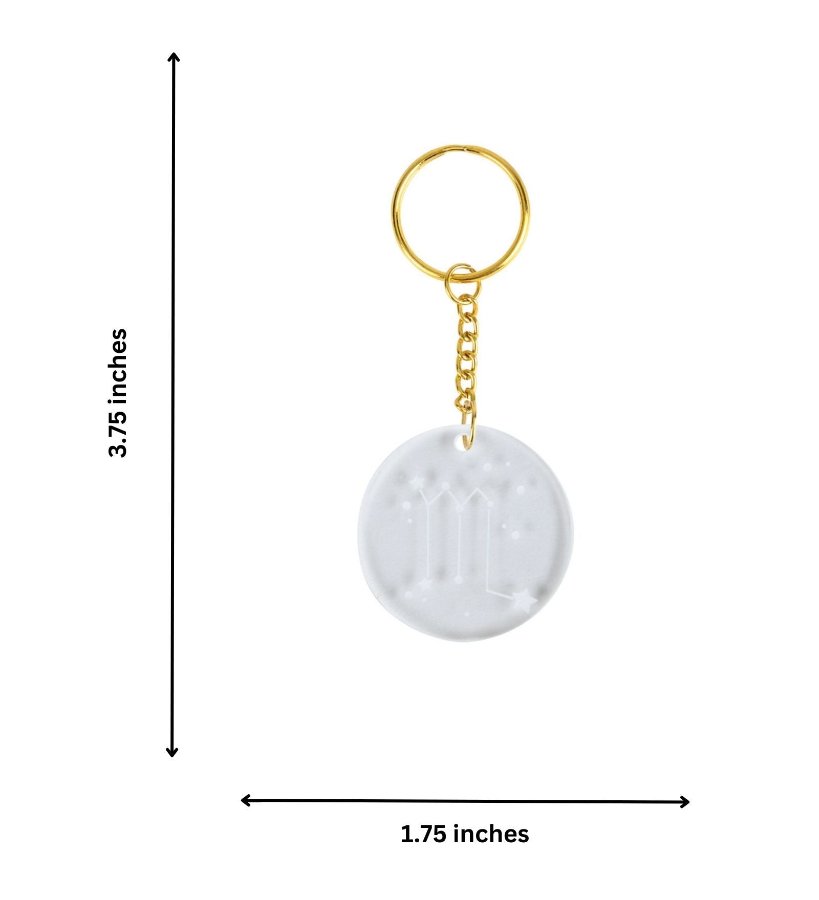 Pre Design - Acrylic Keychain - Zodiac Sign - LemonadeHome