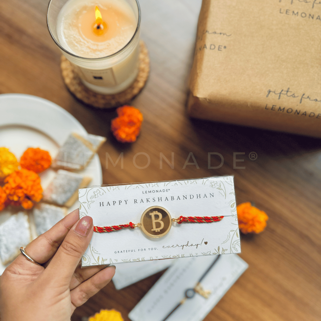 Pre Design - Acrylic Rakhi - Sold Individually - LemonadeLuxe Gifting