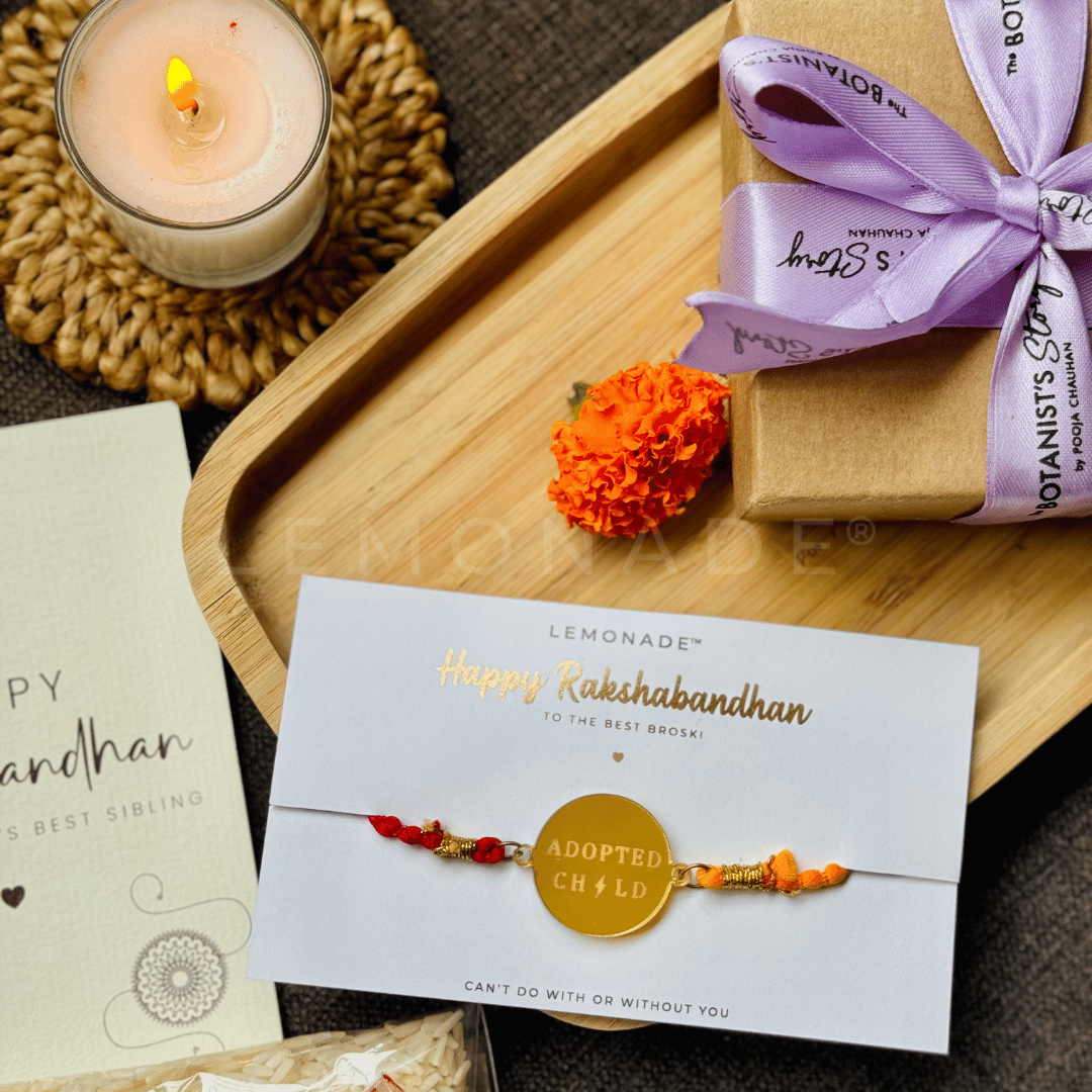 Pre Design - Acrylic Rakhi - Sold Individually - LemonadeLuxe Gifting