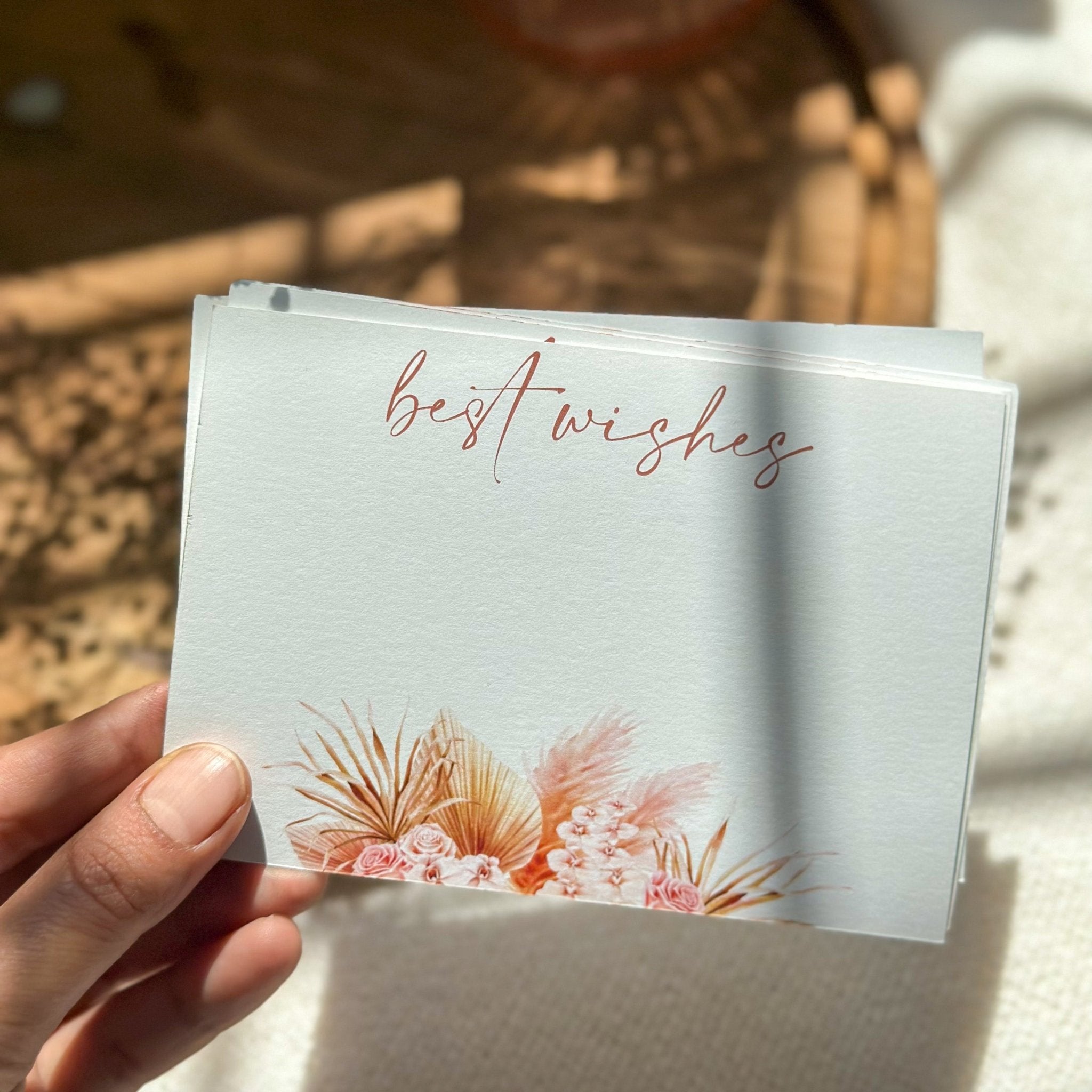 Pre Design - Best Wishes - Flore - LemonadeStationery